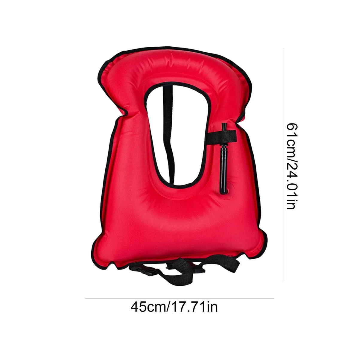 Gilet da snorkeling - Unità abitativa per sintetici gonfiabile e resistente Snorkel Life | per uomini e donne regolabili, forniture per la da diporto, carico massimo, 220 libbre, lib