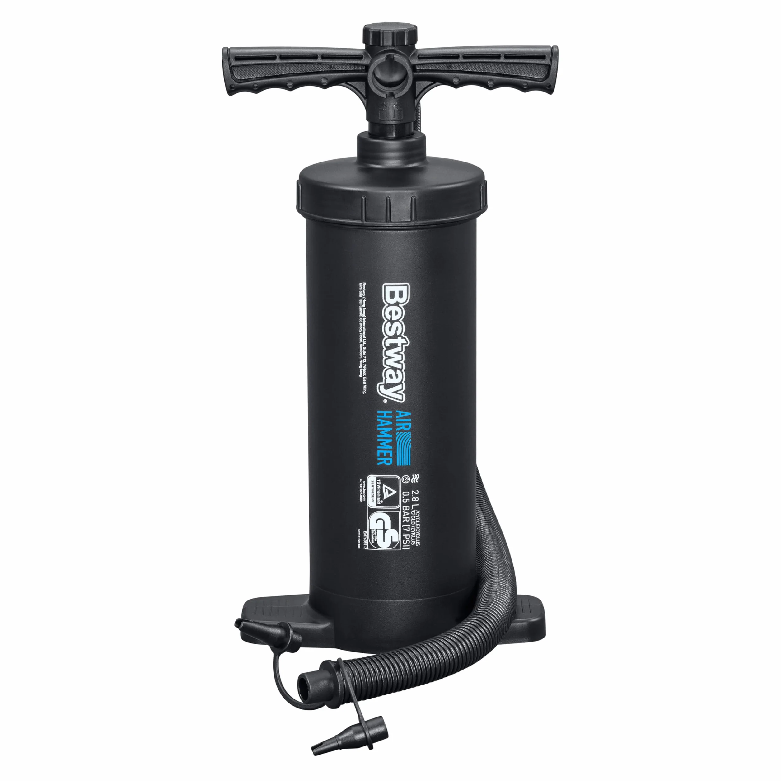 Bestway 62086-6 Pompa di gonfiaggio manuale Air Hammer da 2800 l/m