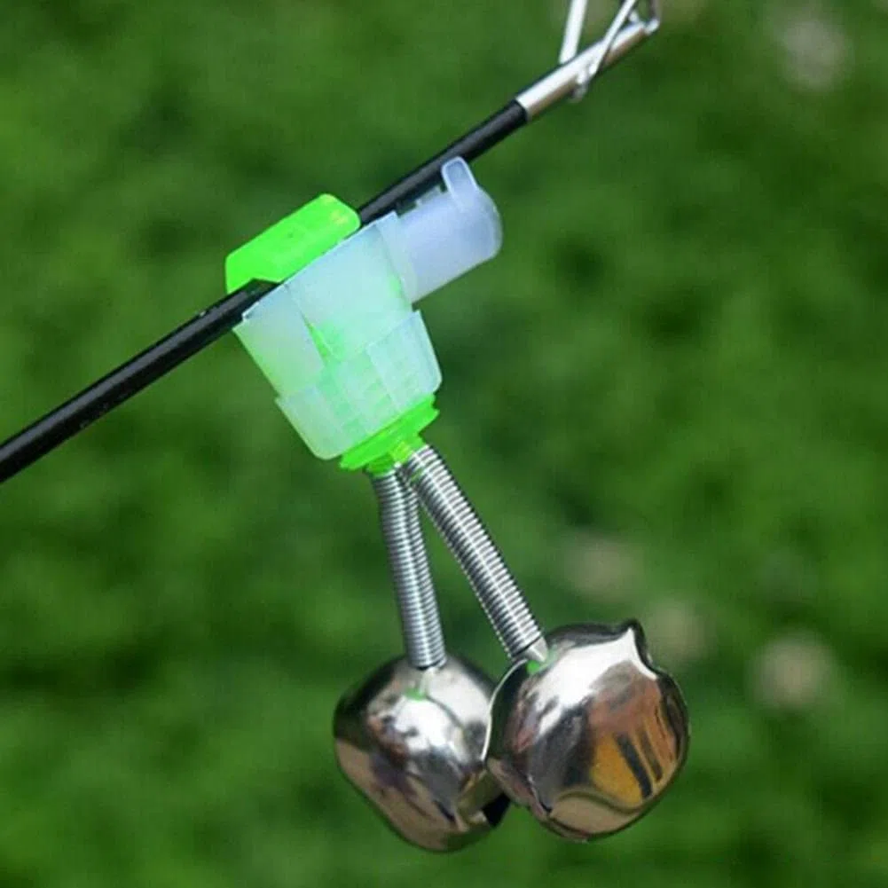 Allarme Campanello Pesca Allarme Pesca Campanello Luminoso Fluorescente Attenza Pesca Ideale per la pesca di Notte Engini da pesca 10PZ