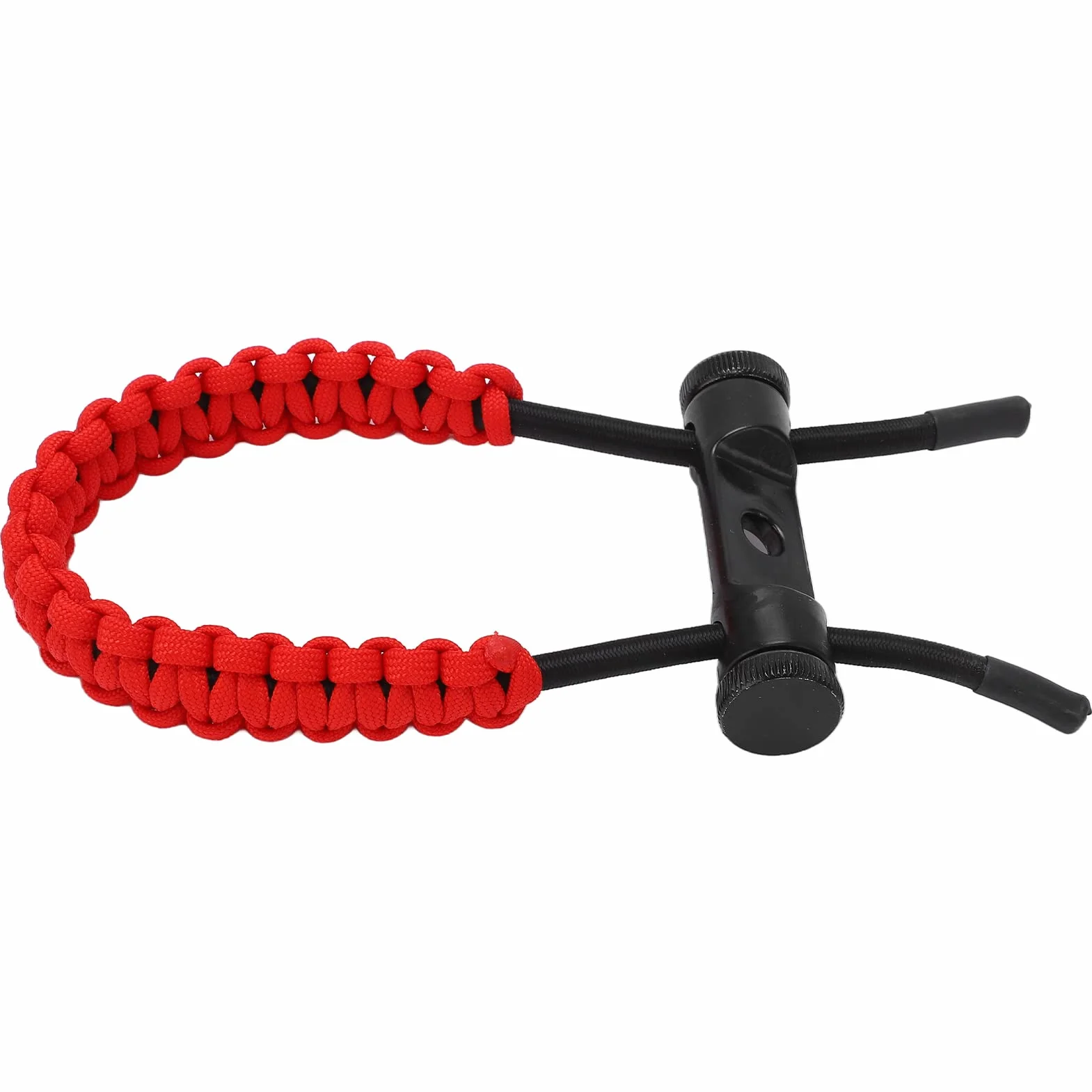 Arco Composto Cinturino da Polso per Imbracatura da Polso, Corda Intrecciata Regolabile Tiro con L'Arco Imbracatura da Polso Tiro con L'Arco Imbracatura per Dita Fionda per (Rosso)