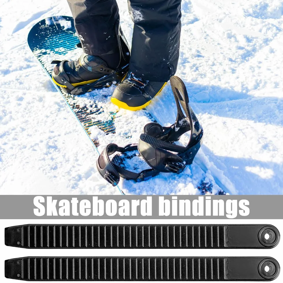 Cinghie di legatura per snowboard, 6 pezzi, per snowboard, per pattini in linea, cinghie per caviglie, per conduttori e snowboard, per legami