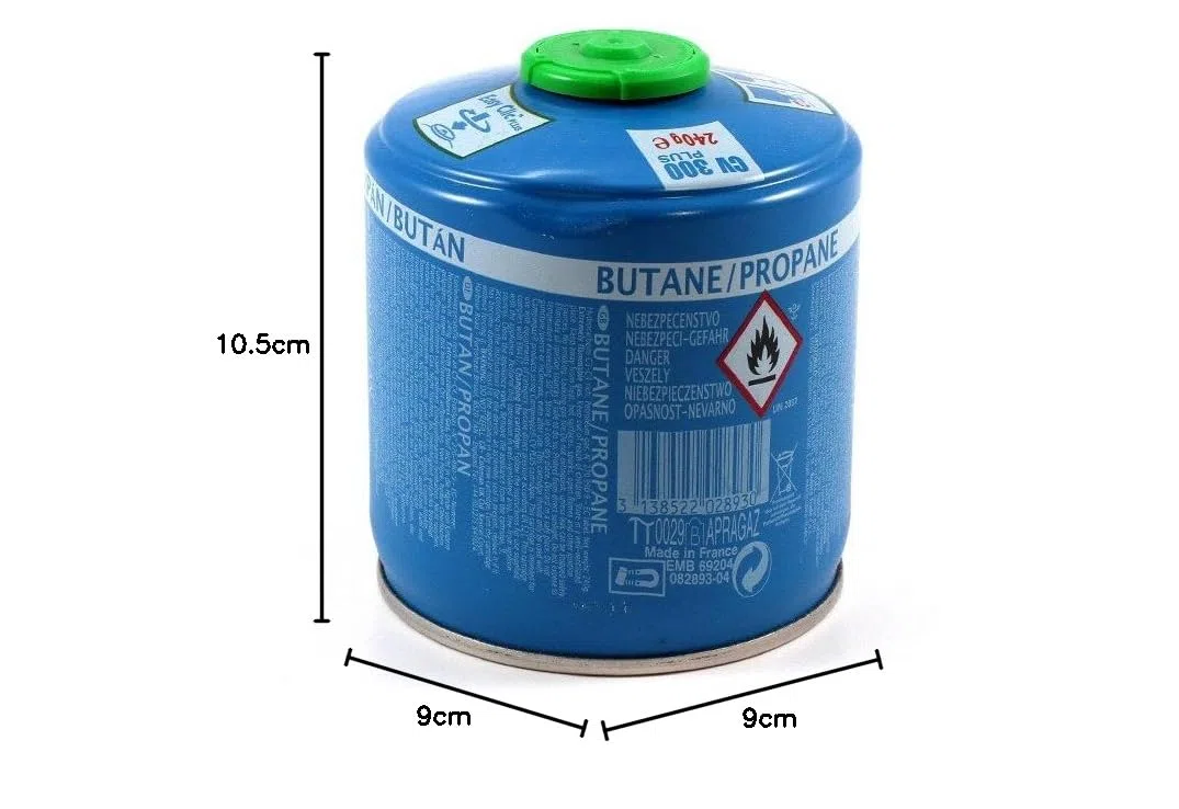 Campingaz CV 300 Plus Bombola Gas con Valvola, per Fornelli da Campeggio, Cartuccia Compatta e Richiudibile