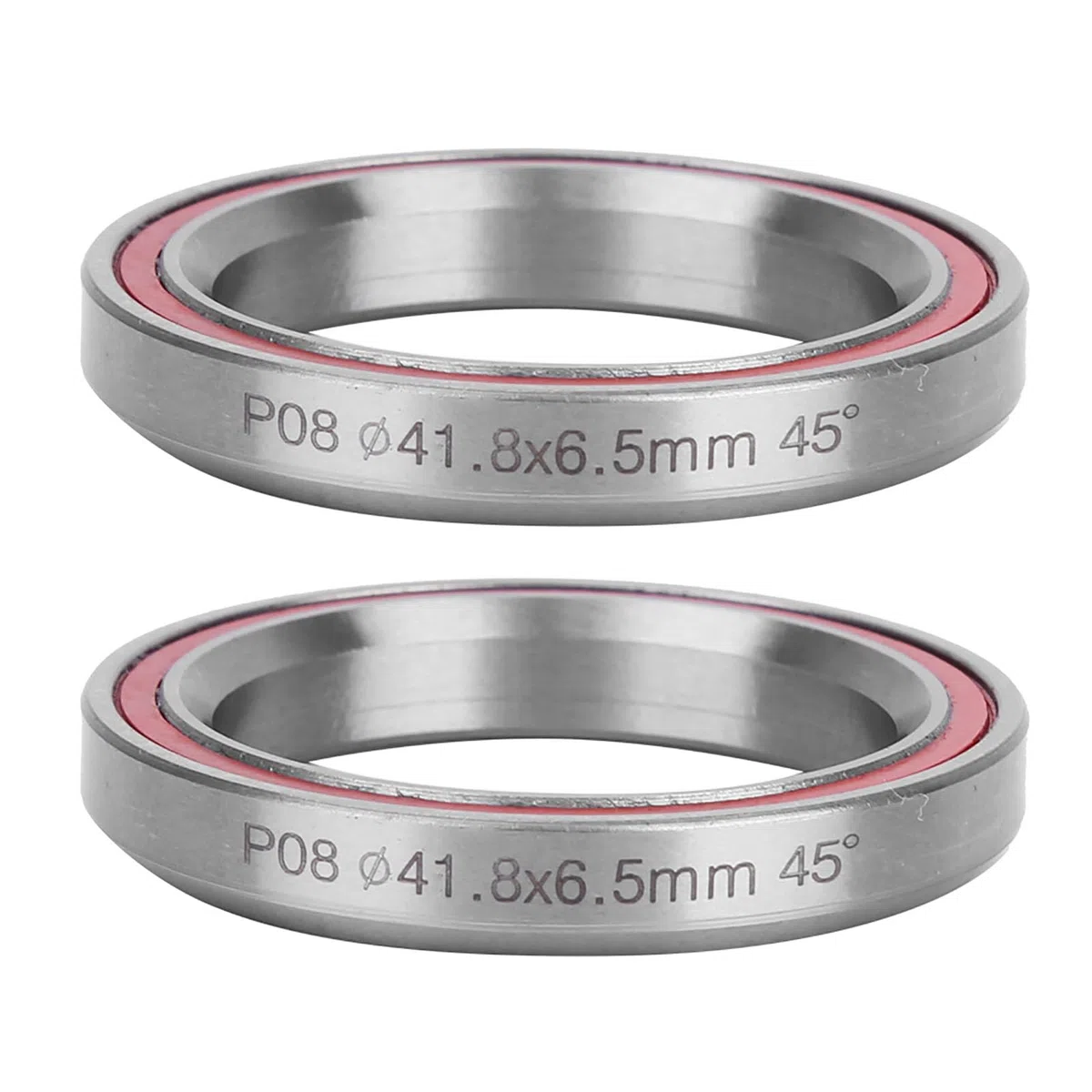 Cuscinetto per Serie sterzo da 41 mm per canotto da 1 1/8 Pollici, componente Cuscinetto per Serie sterzo sigillato in Acciaio per Serie sterzo per Mountain Bike da