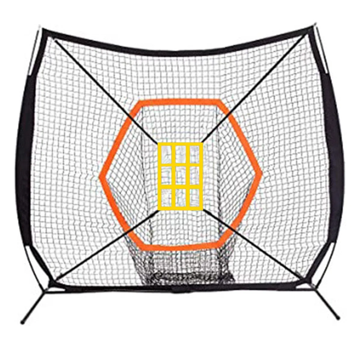 Rete da allenamento da baseball - Colpire Batting Catching Pitching Training Net - Backstop Screen Equipment Training Aid