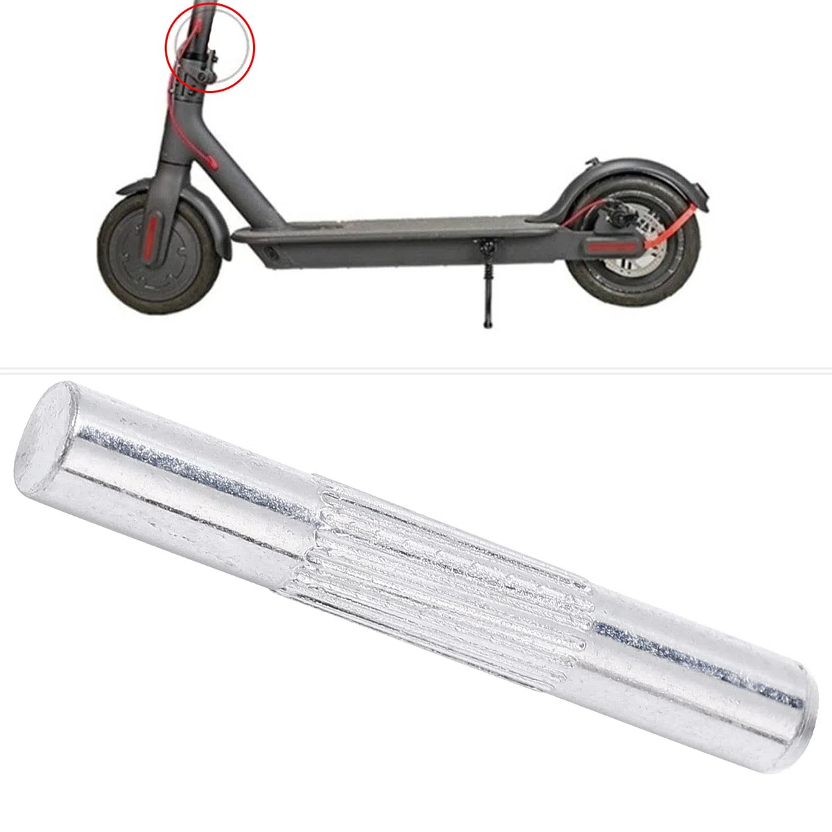 Perno a Gancio Pieghevole, Serrature Rinforzate e Resistenti, Ganci con Fibbia Regolabili, per Scooter Elettrico Uso Urbano e Ricreativo