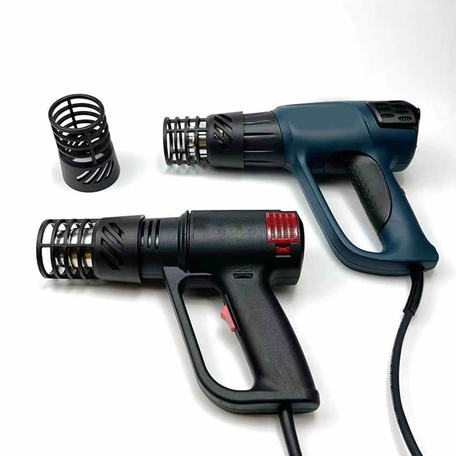 Pistola Termica 2 Pezzi Scudo Resistente alle Alte Temperature con Disegni Trasparenti Accessori