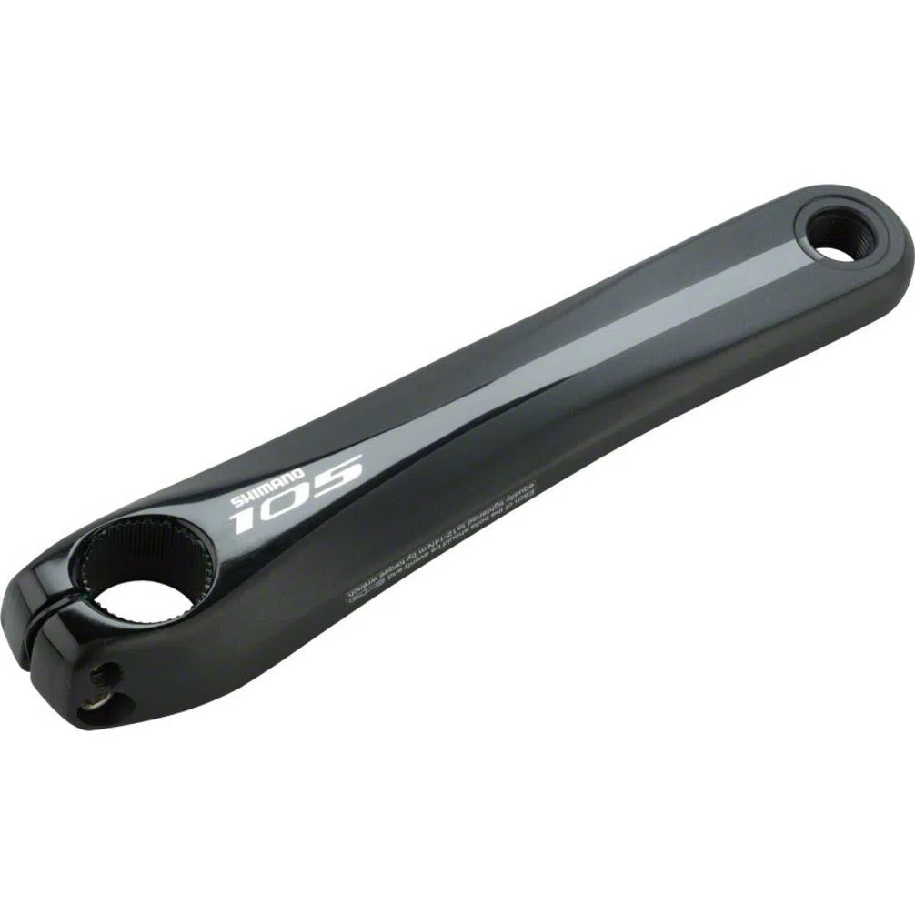 Shimano 105 5800 11-Speed FC-5800L Manovella Sinistra 170 mm, Nero - Y1PH98030