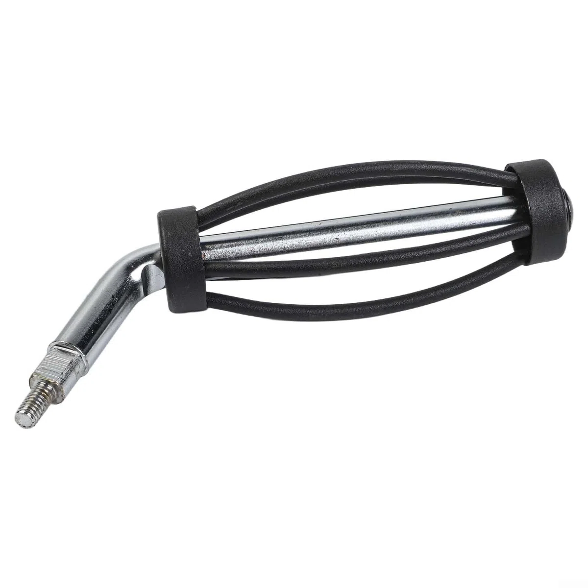 Maniglia per barbecue per Traeger e altre marche, filettatura da 12 mm, ricambio in acciaio inox, presa sicura ad alto calore per affumicatori e stufe a legna (A)