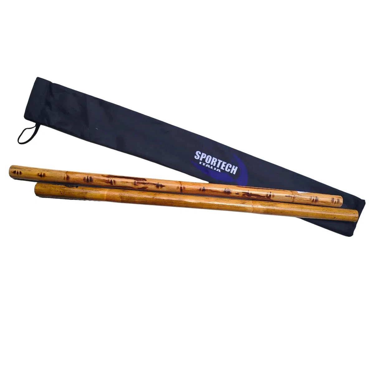 Custodia per coppia aste Escrima in Rattan Arti Marziali Filippine Kungfu Kali Arnis