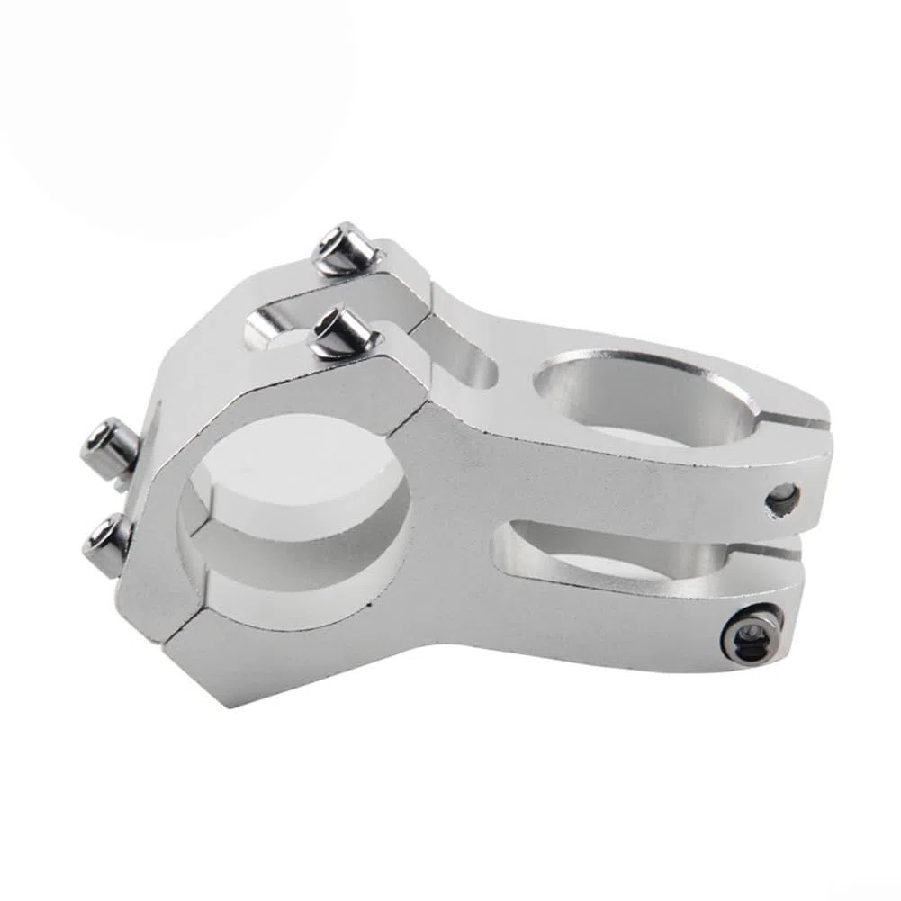 SPORTARC Attacco manubrio corto per bicicletta, aggiorna la tua corsa con attacco regolabile per bici , manubrio corto per bicicletta 31 8 mm (arancione)