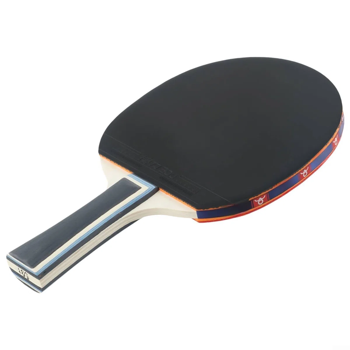 Racchetta da ping pong a 7 strati in legno con manico lungo per racchetta da ping pong per giocare a tutto tondo stile offensivo tipo di attacco con stabilità difensiva