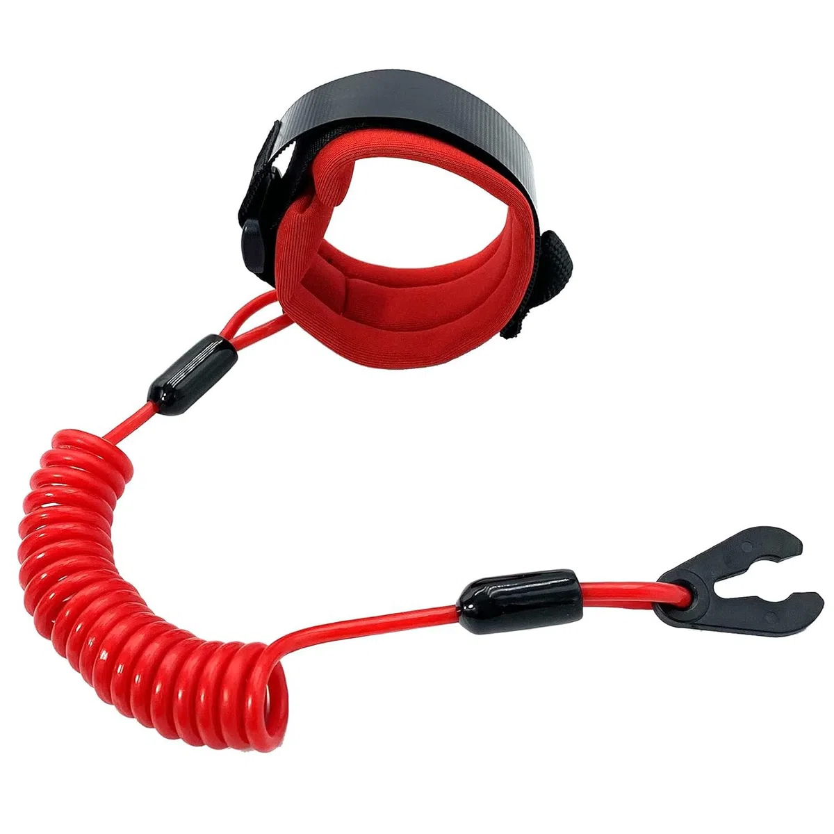 Greluma Sostituzione del cordino di sicurezza dell'interruttore di arresto di emergenza del motore della barca per Yamaha Jet Ski WaveRunner WaveVenture WaveRaider FX140 - Sostituisci EW2-68348-00-00