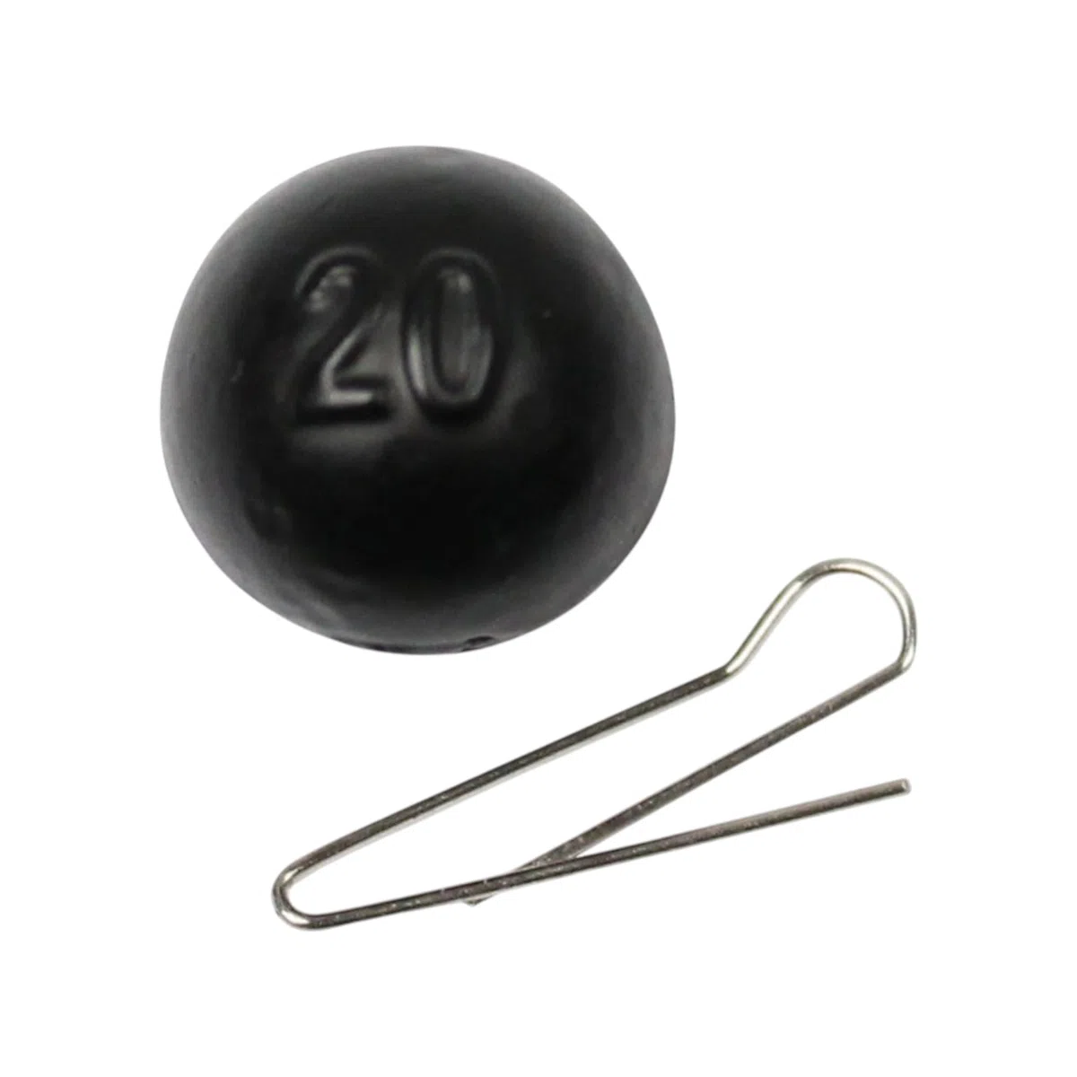Cheburashka - Set di teste da jig nere opache – Drop Shot piombo per offset gancio con penna – Piombo da pesca Dropshot – Palline al piombo – Pesi – Fishing Jig Sport Set – Accessori da