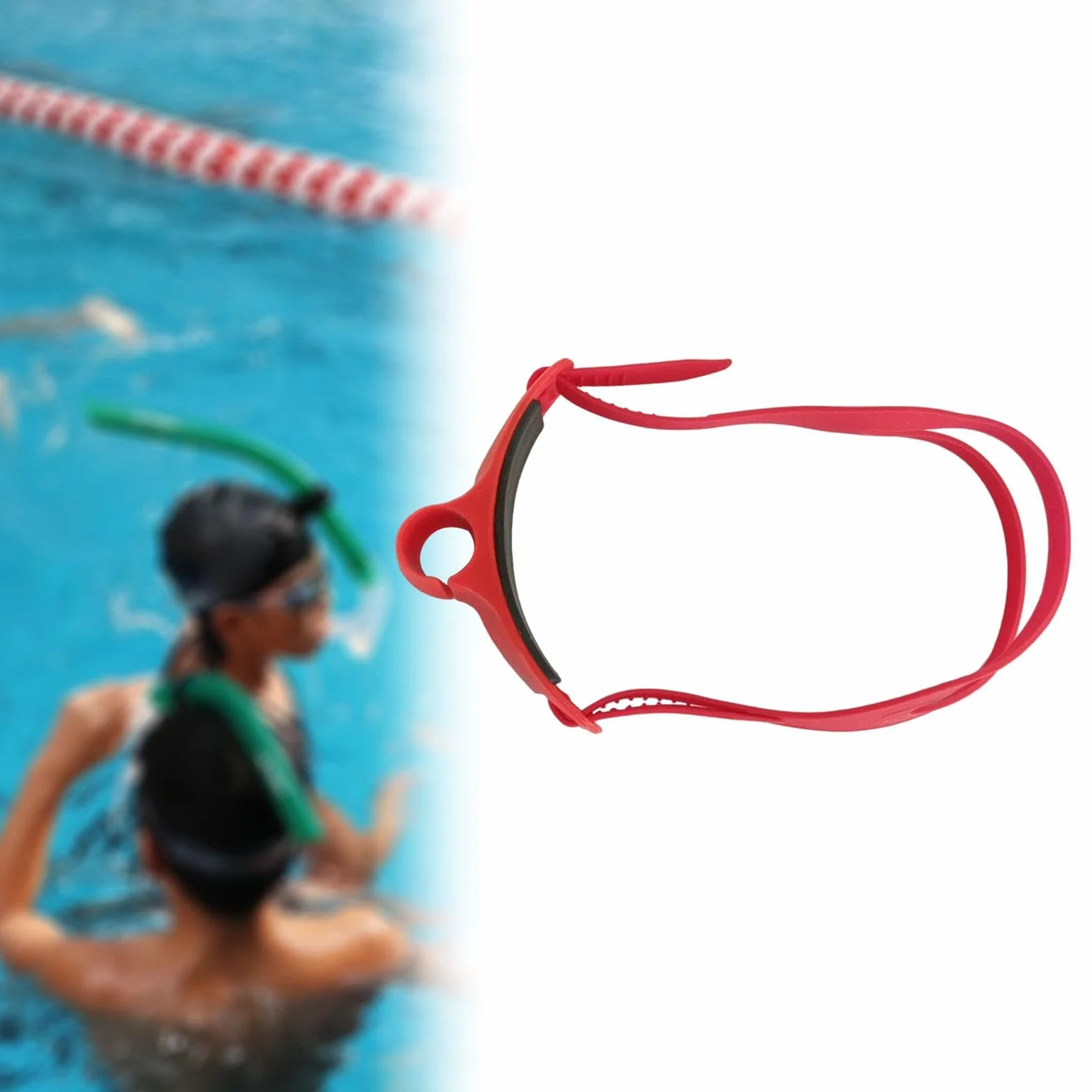 Fascia per la Testa da Snorkeling Regolabile per Bambini e Adulti, Fascia di Ricambio per Tubo dell'Aria, Accessori per Lo Snorkeling