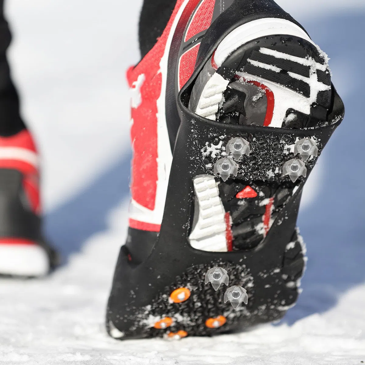 50 Pezzi Chiodi in Acciaio per Ramponi da Ghiaccio per Scarpe Tacchetti Antiscivolo Facili da Installare per Attività All'aperto in Inverno