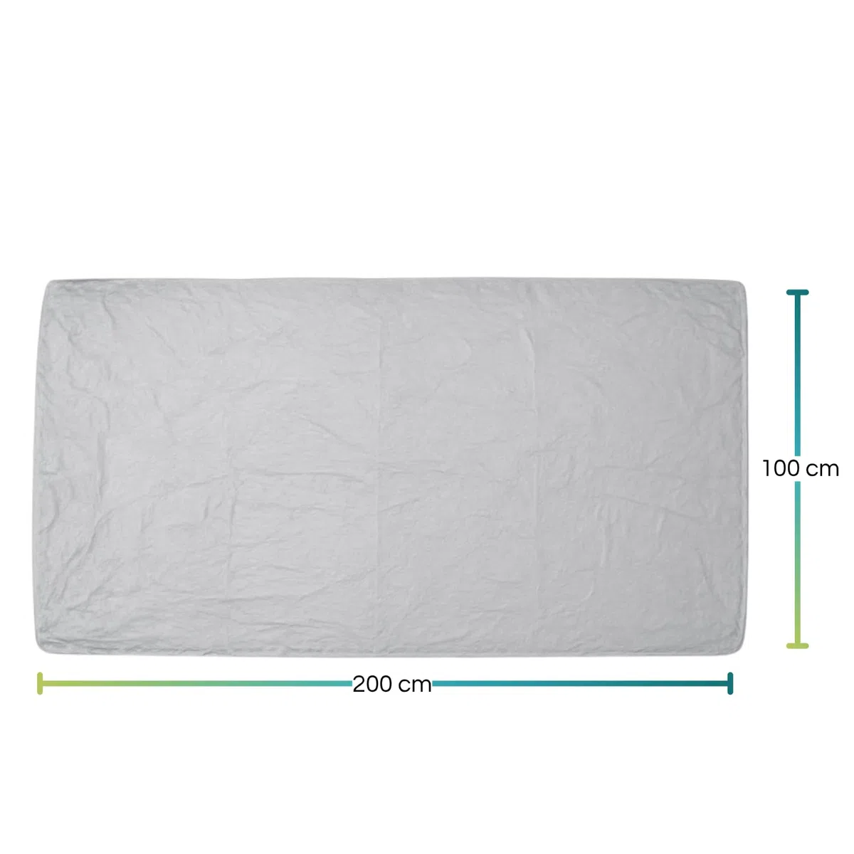 Paluplus Telo Copribici da esterno colore Grigio, Misura 100x200 cm, Copertura Protettiva per Bicicletta, Tessuto Impermeabile, Protezione da Polvere, Pioggia, Neve, Ghiaccio, Raggi UV -6922