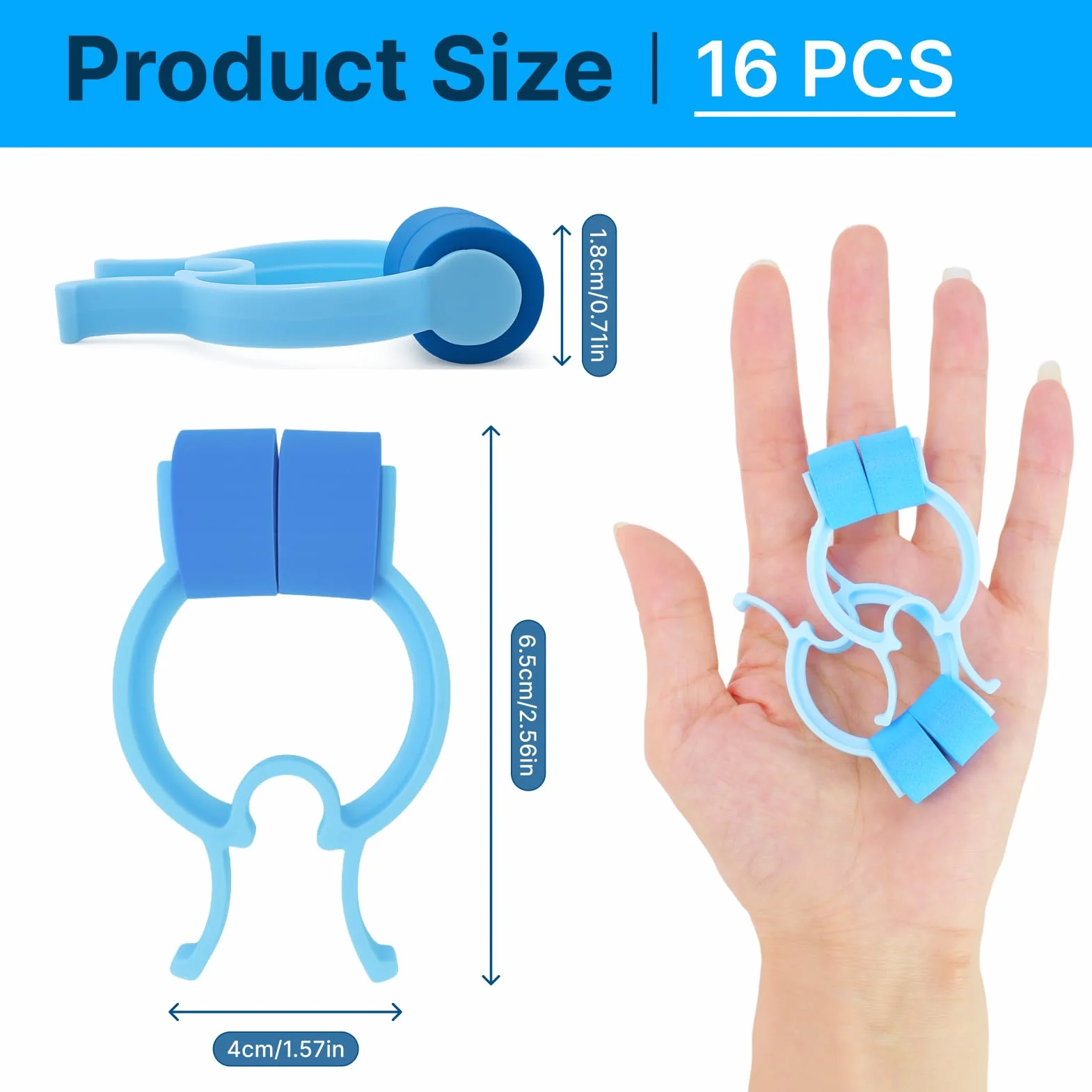 16 PCS Clip per Naso Clip per Naso da Nuoto E Sangue dal Naso, Tappanasoper in Schiuma Morbida, Naso Clip per Piscina, Sport, Tappi Tappa Naso Nuoto Clip per Adulti E Bambini