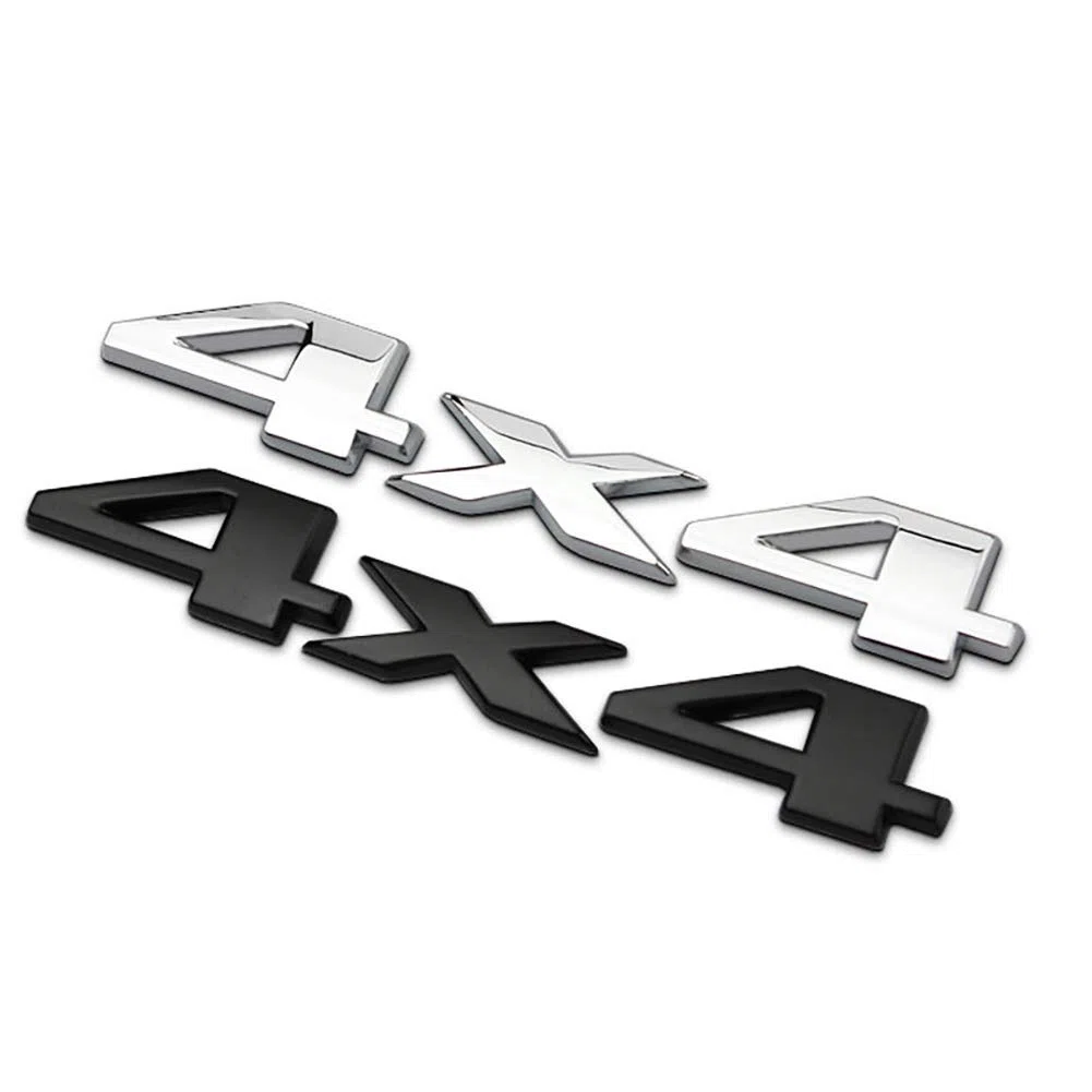 Elegante 3D 4x4 Auto Auto Logo Emblema Badge Adesivo Truck Auto Auto Auto Decalli (Ashown #38)