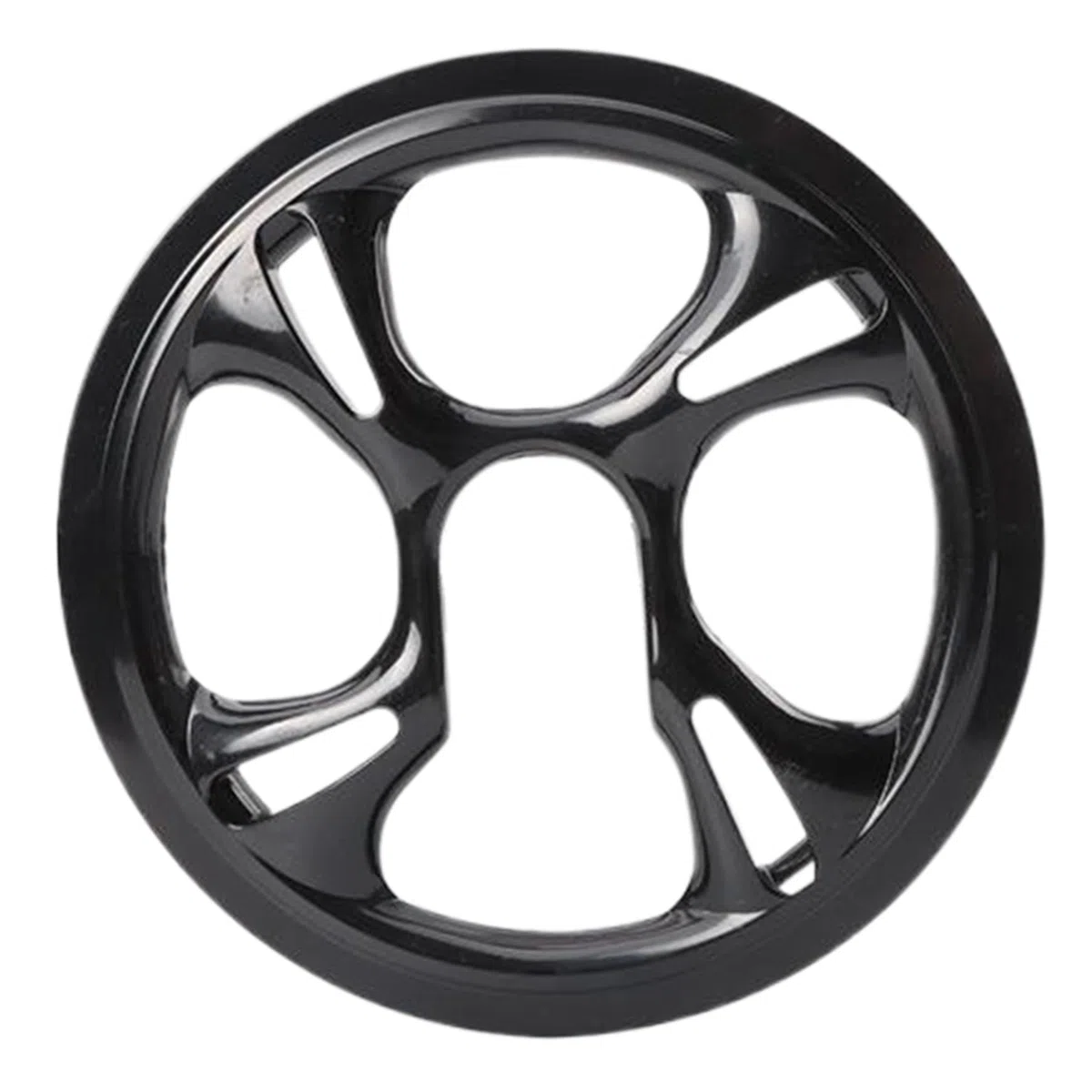 Copricatena per Bici, Copricatena in plastica per Bici a 4 Fori 48 Denti, Pratico Protettore Universale per la Maggior Parte delle Biciclette, Mountain Bike, Protezione per Strada Cittadina