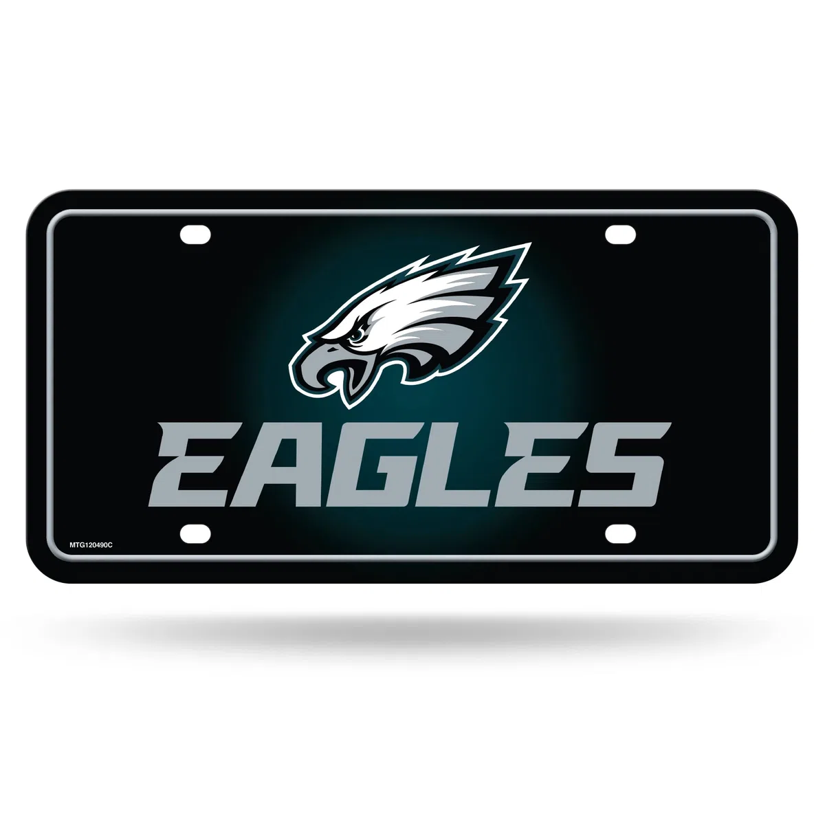 Rico Industries NFL Football Philadelphia Eagles Green Metal Tag, 12" x 6"